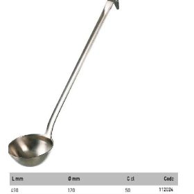 112024 Merőkanál 50cl rm. 12 cm