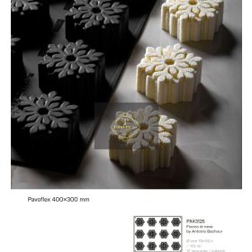 PX43125 Szilikon forma 75x35cm 12db/forma 110ml FIOCCO