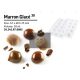 MARRON GLACÉ 30 Szilikon desszert forma 47x48x25mm 30ml