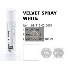 VELVET spray fehér 250ml
