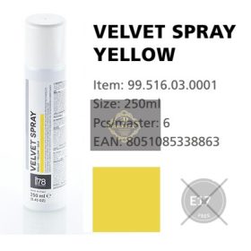 VELVET spray sárga 250ml