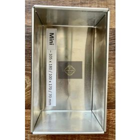 Szögletes sütőforma 100x170x70mm