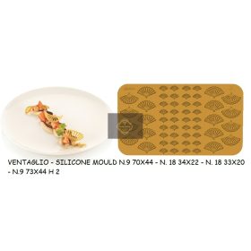 VENTAGLIO Szilikon dekor szett