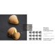 PX4377 Szilikon forma 30x40cm 12db/forma 90ml Sfogliatella