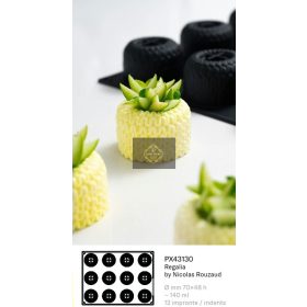 PX43130 Szilikon forma 30x40cm 12db/forma 140ml Regalia