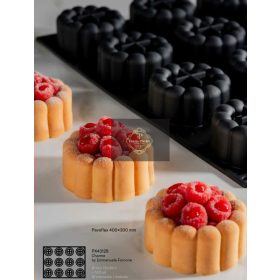 PX43129 Szilikon forma 78x38cm 12db/forma 140ml Charme