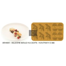 GINKO Szilikon forma gasztro levél