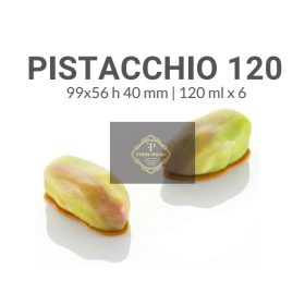PISTACCHIO 120 Szilikon forma fehér 99x56x40mm