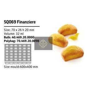 SQ069 Szilikon forma FINANZIERE