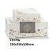 129706 Süteményes doboz GIFT spring flo 230x230x100mm