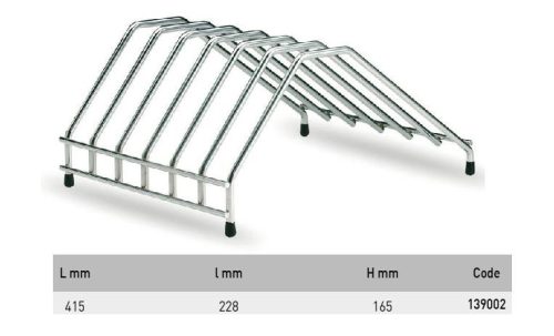 139002 Vágódeszka tartó 415x228x165mm