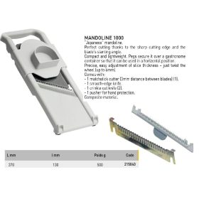 215040 Japán mandolin vágó 37 cm