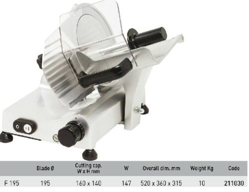 211030 Szeletelő elektromos F195