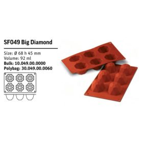 SF049 Szilikonforma BIG DIAMOND