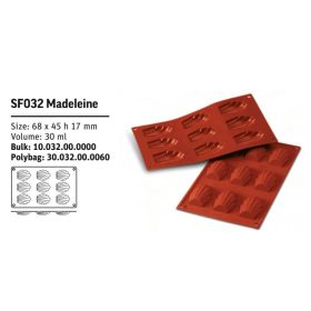 SF032 Szilikon forma MADELEINE