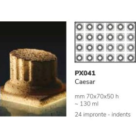 PX041 Szilikon forma 24db/f. 70x70x50mm caesar