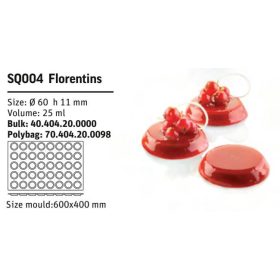 SQ004 Szilikon forma FLORENTINS