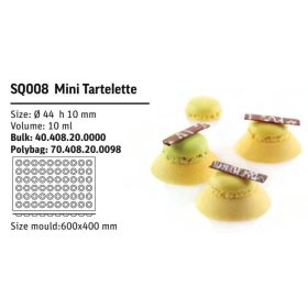 SQ008 Szilikon forma MINI TARTELETTE