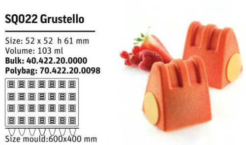 SQ022 Szilikon forma GRUSTELLO