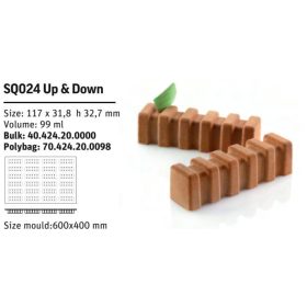 SQ024 Szilikon forma UP & DOWN
