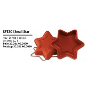 SFT201 Szilikon forma SMALL STAR