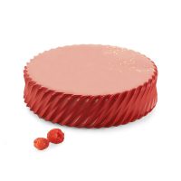 Kerek mintás  szilikon forma